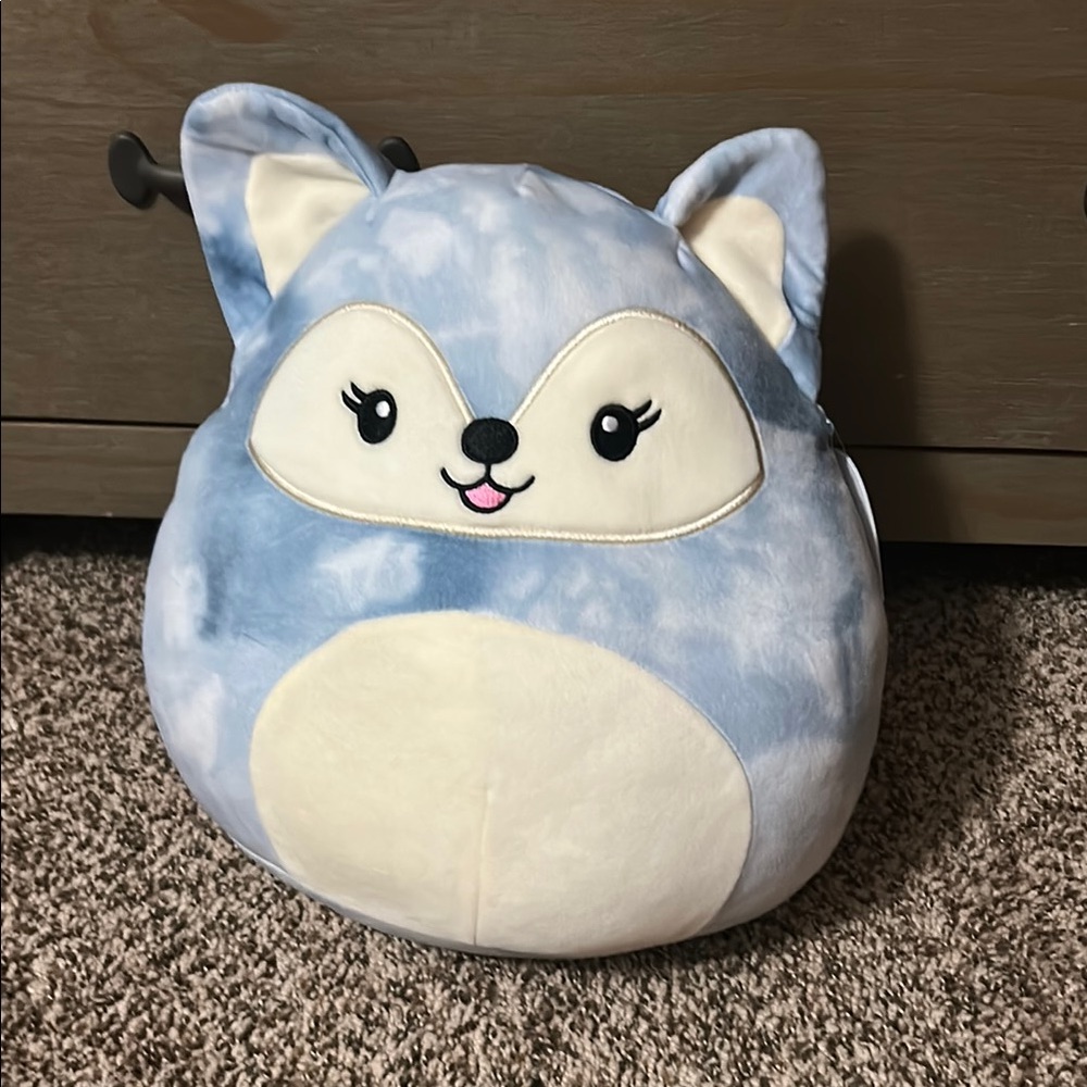 Squishmallows Blue Fox Plush